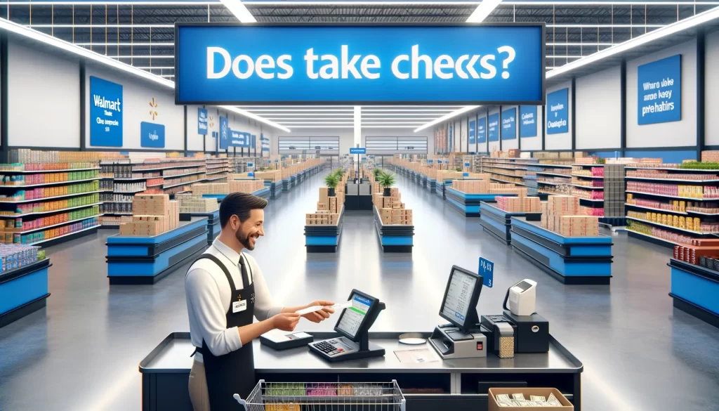Does Walmart Take Checks 2