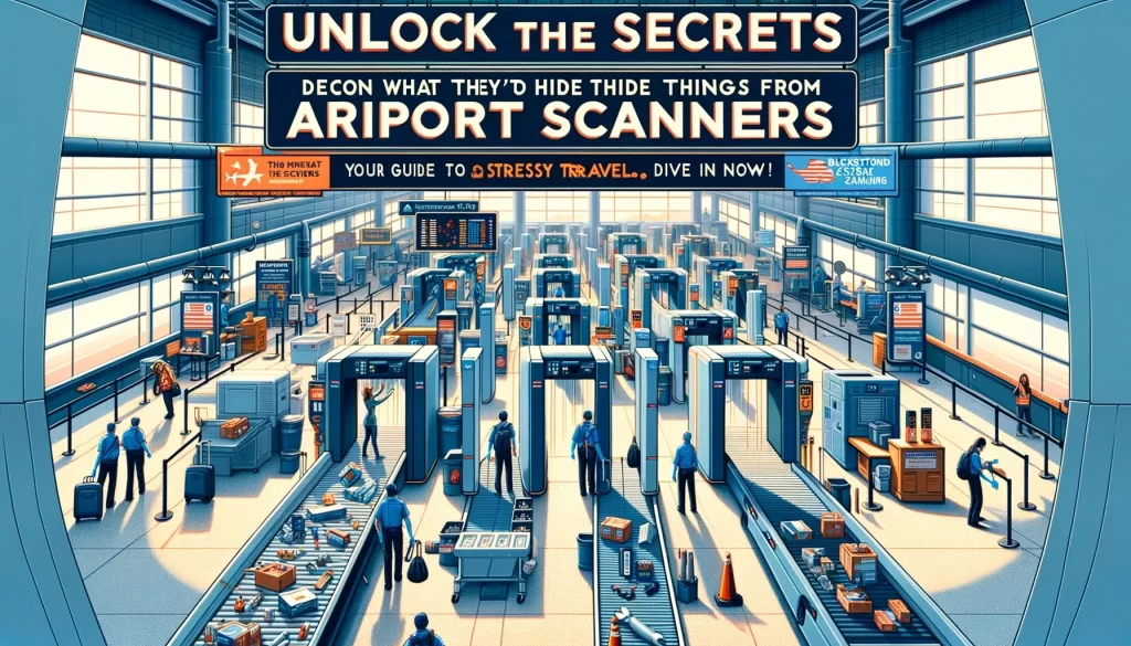 How to Hide Things from Airport Scanners