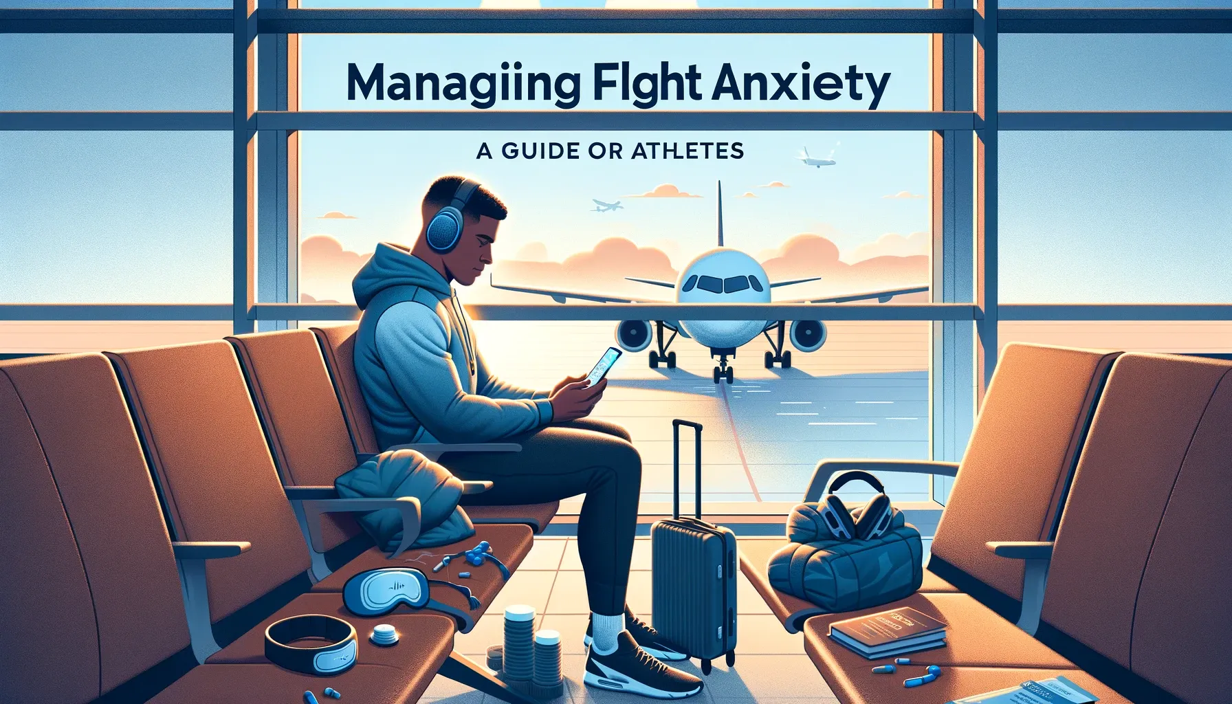 Some Techniques and Tools that Athletes Use to Manage Flight Anxiety